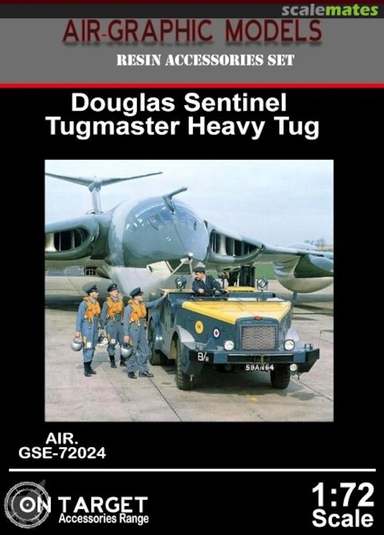 Boxart Douglas Sentinel Tugmaster Heavy Tug GSE-72024 Air-Graphics Models Boxart Douglas Sentinel Tugmaster Heavy Tug GSE-72024 Air-Graphics Models