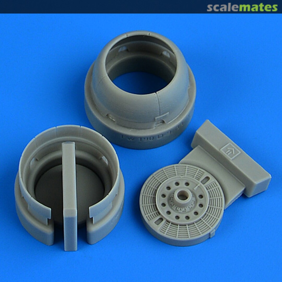 Boxart Fw 190D-9 cowling and cooling flaps (closed) QB 72 687 Quickboost Boxart Fw 190D-9 cowling and cooling flaps (closed) QB 72 687 Quickboost