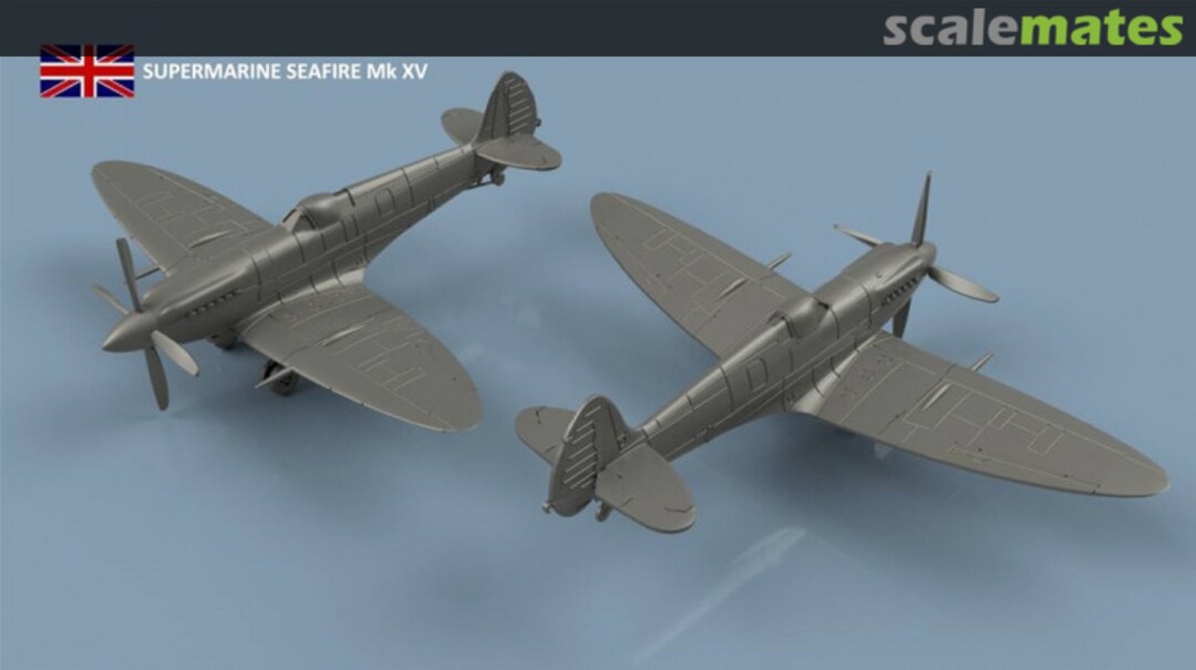 Boxart Supermarine Seafire Mk.XV unfolded wings - 3D printing (5 pcs) 3D700375 L'Arsenal Boxart Supermarine Seafire Mk.XV unfolded wings - 3D printing (5 pcs) 3D700375 L'Arsenal
