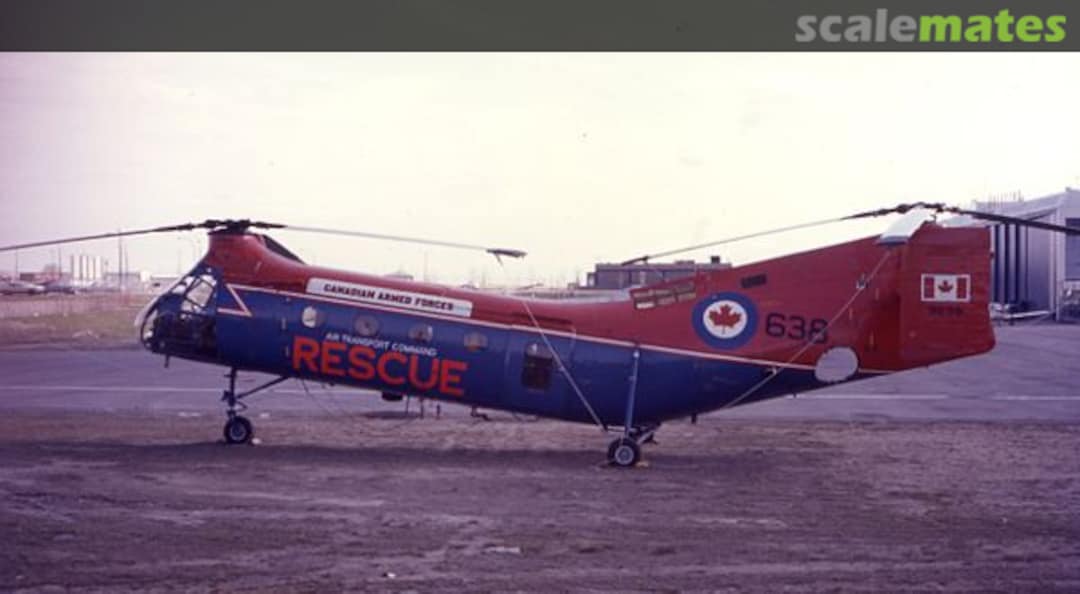 Boxart Piasecki H-21A/B Flying Banana - CAF 135 CanMilAir Boxart Piasecki H-21A/B Flying Banana - CAF 135 CanMilAir
