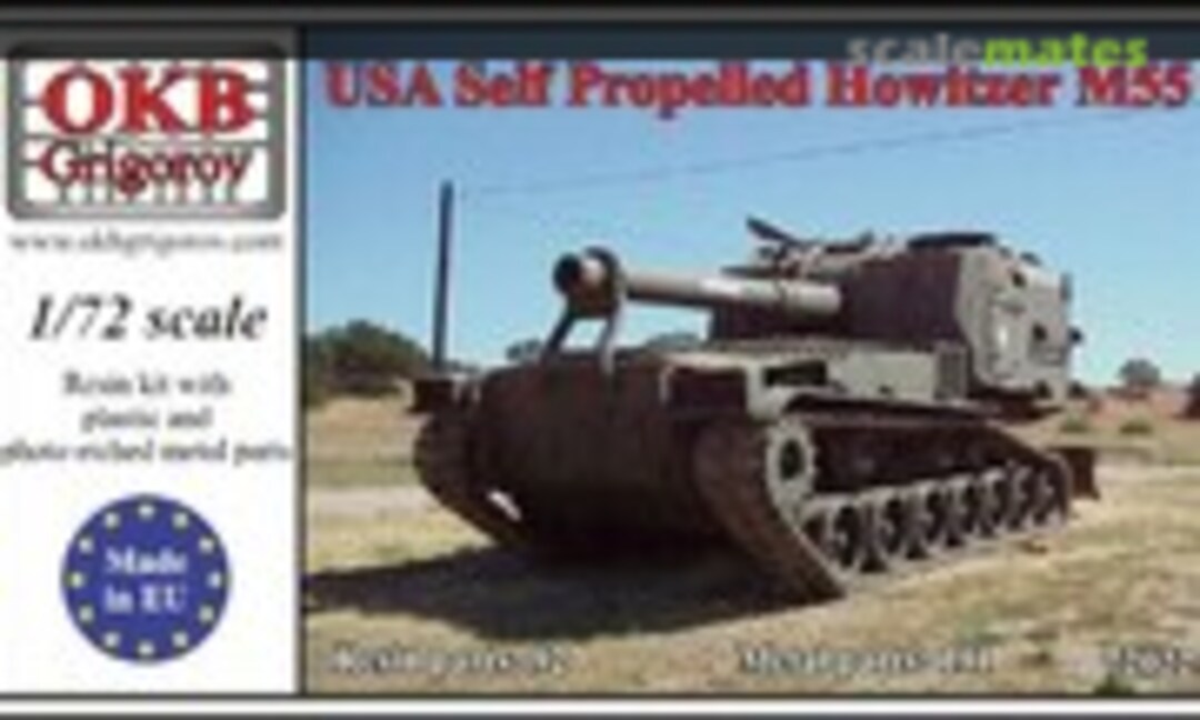1:72 USA Self-propelled Howitzer M55 (OKB Grigorov 72022) 72022