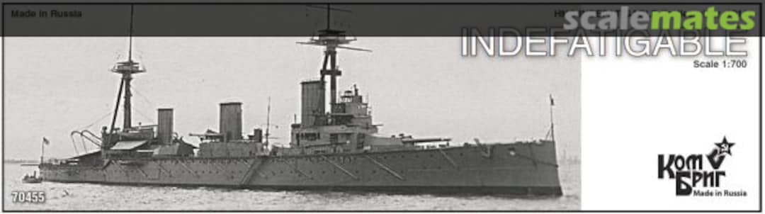 Boxart HMS Indefatigable - 1911 70455 Combrig Boxart HMS Indefatigable - 1911 70455 Combrig