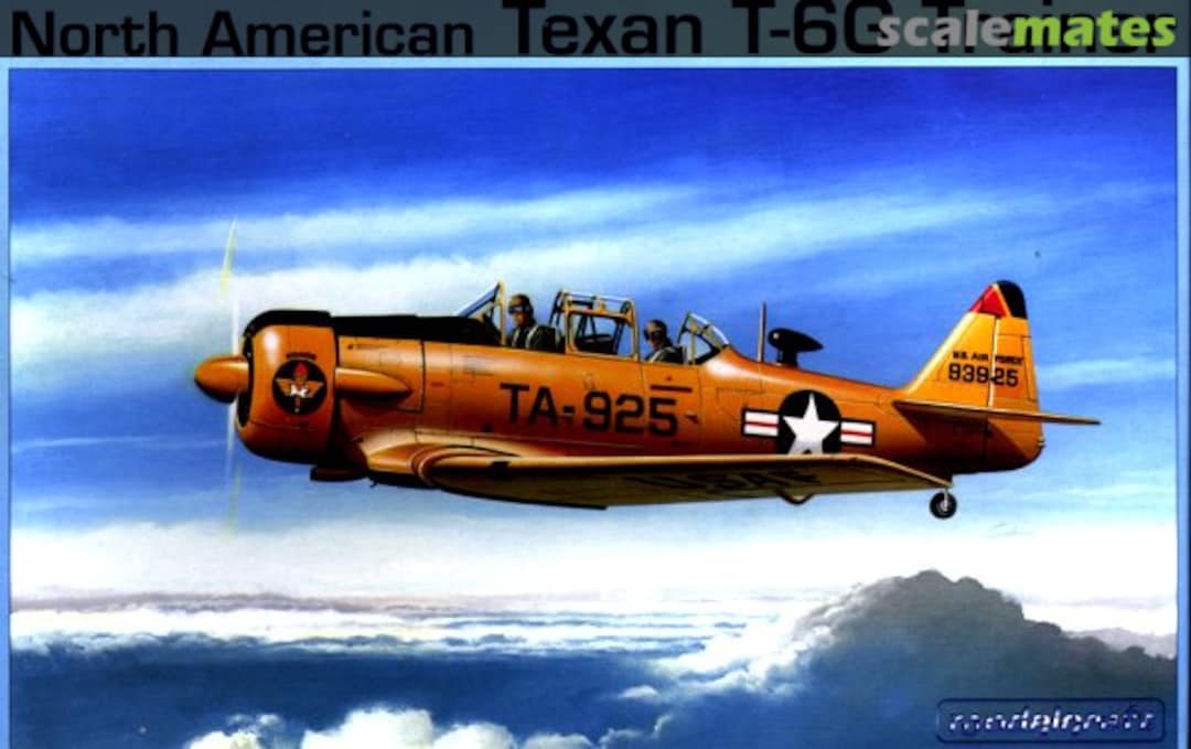 Boxart North American Texan T-6G Trainer 48-013 Modelcraft Boxart North American Texan T-6G Trainer 48-013 Modelcraft