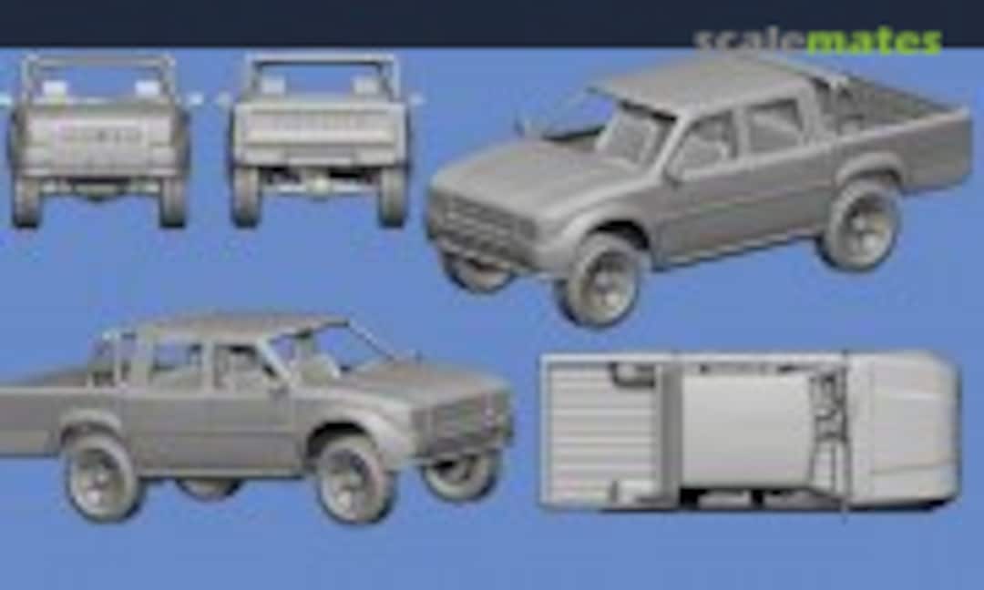 1:72 Toyota Land Cruiser (Germania Figuren GF VE-72-0417) GF VE-72-0417