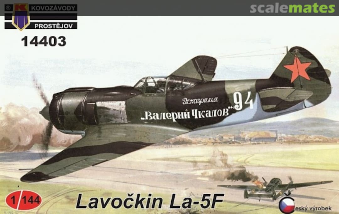Boxart Lavockin La-5F 14403 Kovozávody Prostějov Boxart Lavockin La-5F 14403 Kovozávody Prostějov