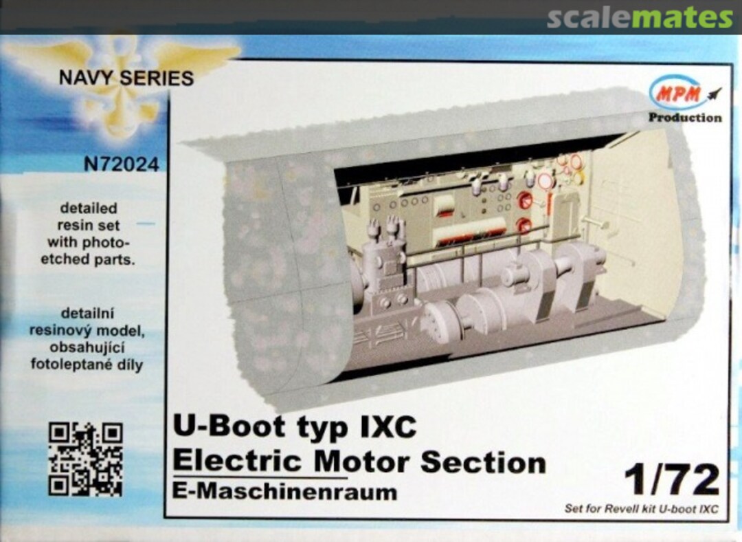 Boxart U-Boot IX C Electric Motor Section N72024 MPM Production Boxart U-Boot IX C Electric Motor Section N72024 MPM Production