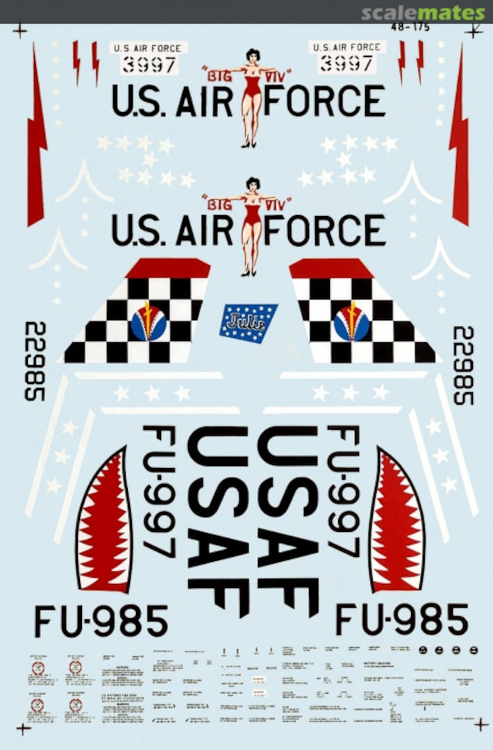 Boxart F-86D Sabre Dogs 48-175 Microscale Boxart F-86D Sabre Dogs 48-175 Microscale