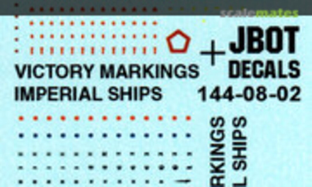 1:144 Star Wars Imperial and Rebel Victory Markings (JBOT Decals 144-08-02) 144-08-02