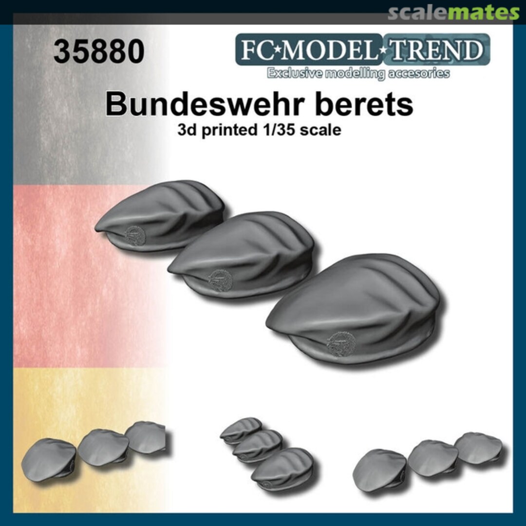 Boxart Bundeswehr Berets 35880 FC Model Trend Boxart Bundeswehr Berets 35880 FC Model Trend