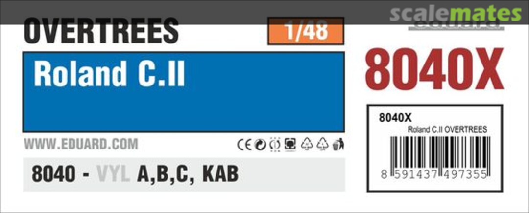 Boxart Roland C. II 8040X Eduard Boxart Roland C. II 8040X Eduard