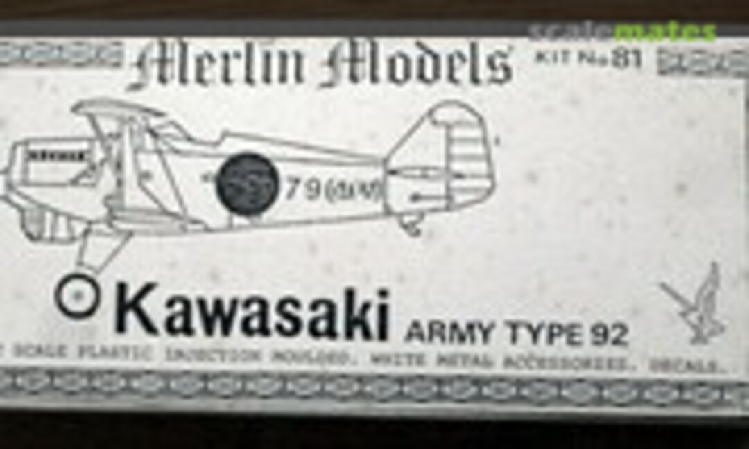 1:72 Kawasaki Army Type 92 (Merlin Models 81) 81