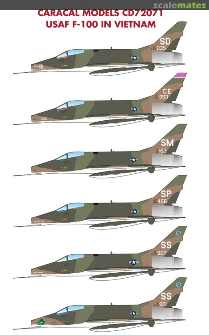 Boxart F-100 CD72071 Caracal Models Boxart F-100 CD72071 Caracal Models