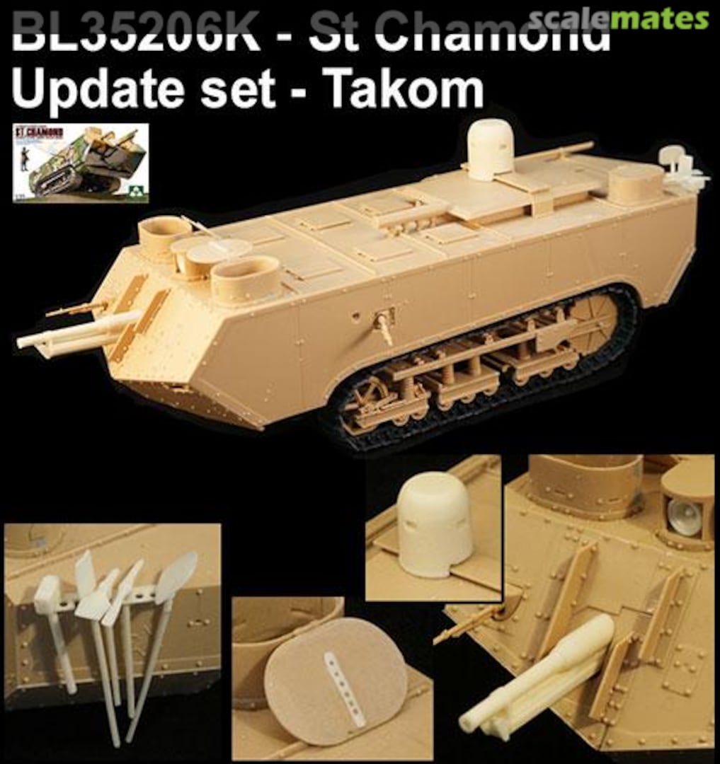 Boxart FRENCH ST CHAMOND UPDATE SET BL35206K Blast Models Boxart FRENCH ST CHAMOND UPDATE SET BL35206K Blast Models