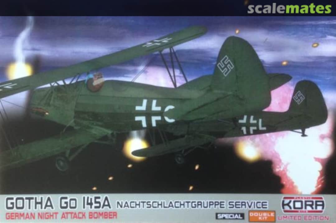 Boxart Gotha Go 145A Nachtschlachtgruppe Service KPK7263 Kora Models Boxart Gotha Go 145A Nachtschlachtgruppe Service KPK7263 Kora Models