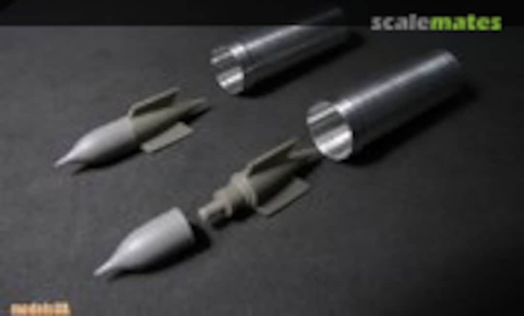 1:48 Air intakes for Yak-28 "BOBCAT" (Mini World A48 57) A48 57