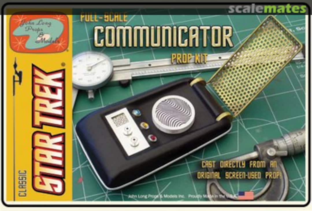 Boxart Classic Star Trek Full Scale Communicator Prop Kit JL02 John Long Props and Models Boxart Classic Star Trek Full Scale Communicator Prop Kit JL02 John Long Props and Models