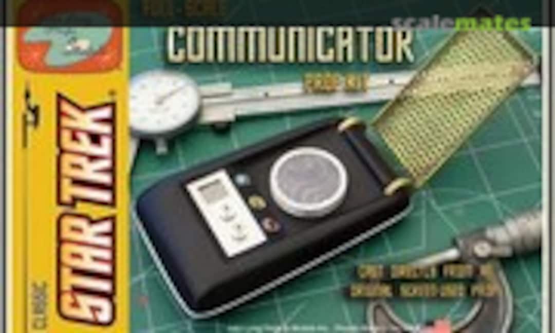 1:1 Classic Star Trek Full Scale Communicator Prop Kit (John Long Props and Models JL02) JL02