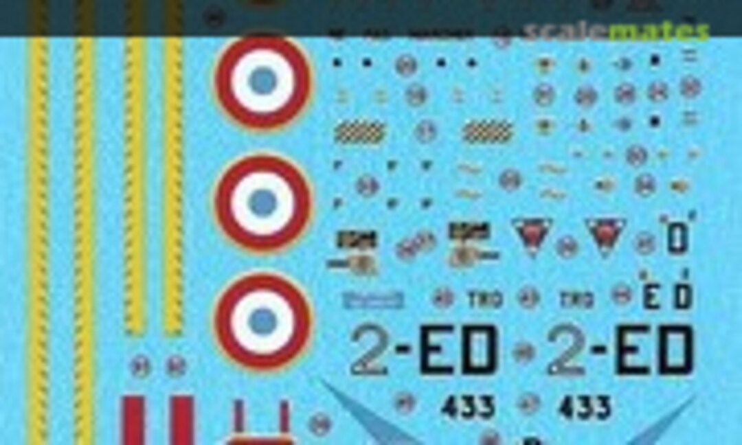 1:72 Dassault Mirage IIIE part 2 (Berna Decals BD 72-115) BD 72-115