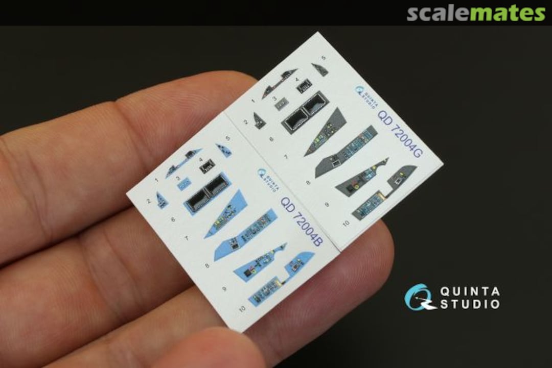 Contents Su-57 interior 3D decals QD72004 Quinta Studio Contents Su-57 interior 3D decals QD72004 Quinta Studio