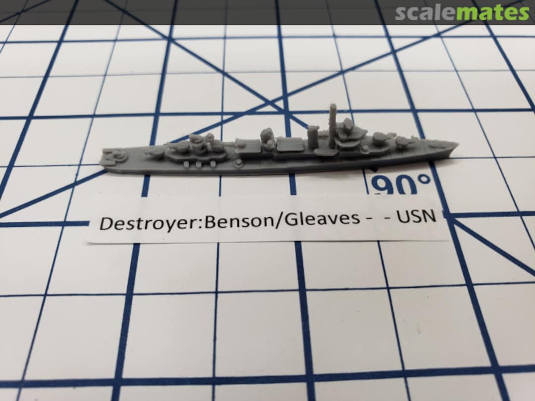 Boxart Destroyer - Benson / Gleaves class 1200-DD421 XP Forge