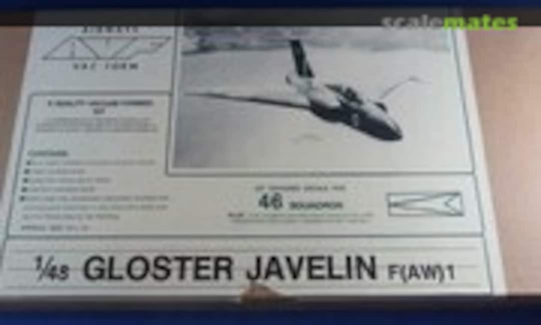 1:48 Gloster Javelin F(AW)1 (Airways Vac Form )