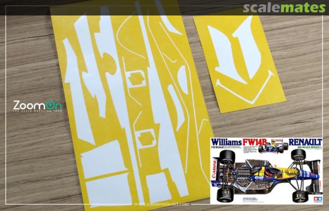 Boxart Williams FW14B - Painting masks ZD159 ZoomOn Boxart Williams FW14B - Painting masks ZD159 ZoomOn