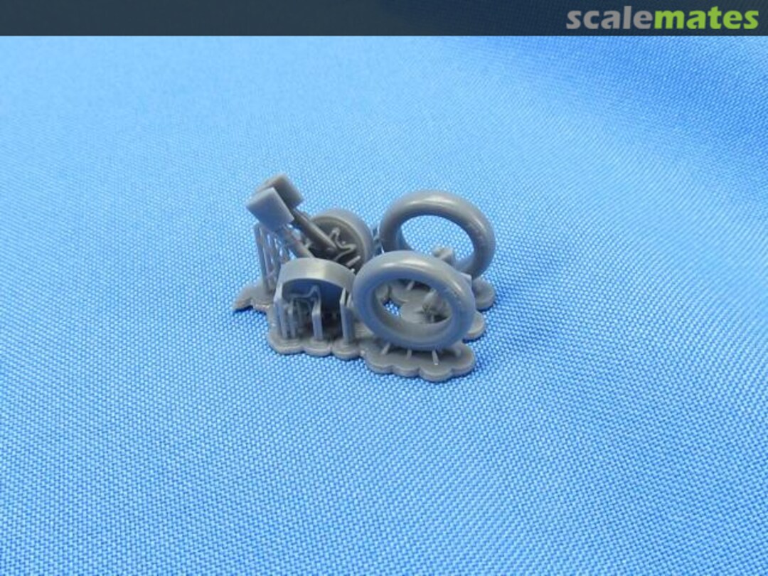 Boxart Polikarpov I-15. Landing gears MDR48162 Metallic Details