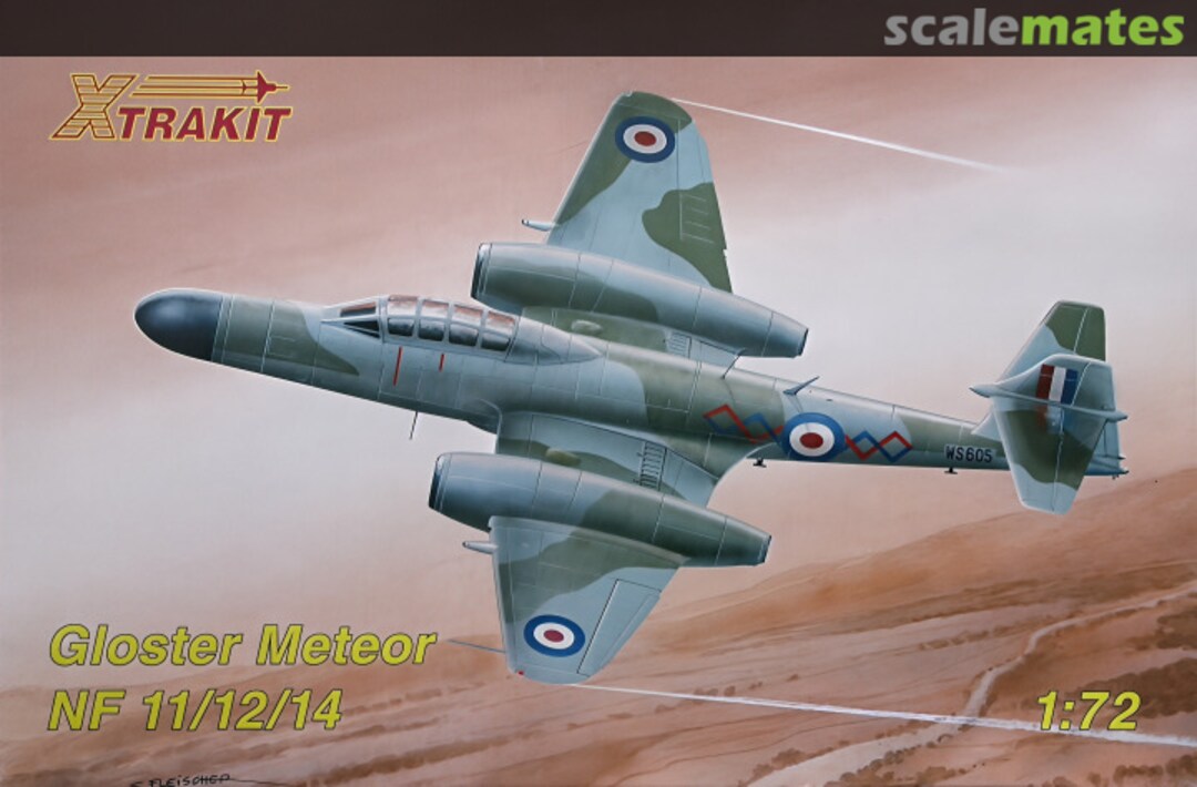 Boxart Gloster Meteor NF 11/12/14 XK72002 Xtrakit Boxart Gloster Meteor NF 11/12/14 XK72002 Xtrakit