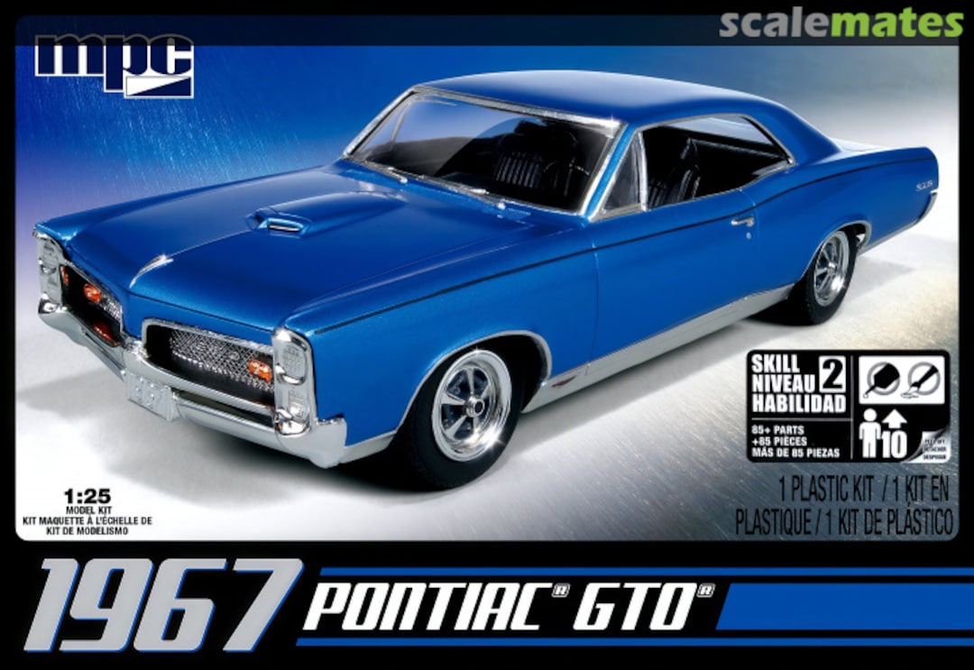 Boxart 1967 Pontiac GTO 710L/12 MPC Boxart 1967 Pontiac GTO 710L/12 MPC