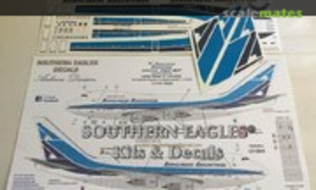 1:144 Boeing 747 SP (Southern Eagles Decals 144-039) 144-039