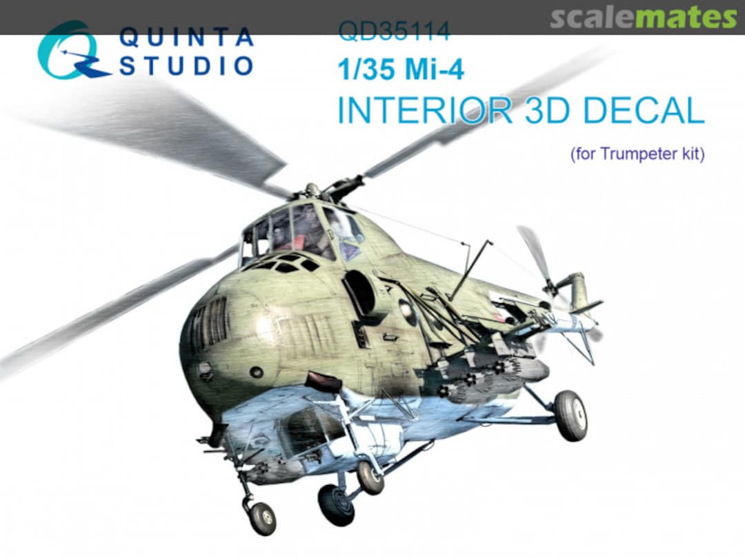 Boxart Mi-4 interior 3D decals QD35114 Quinta Studio Boxart Mi-4 interior 3D decals QD35114 Quinta Studio