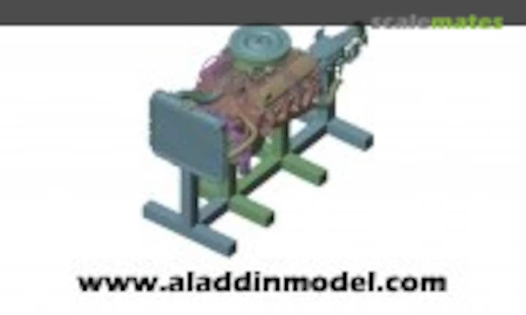 1:12 302 small block V8 engine (Aladdin Model 00119) 00119