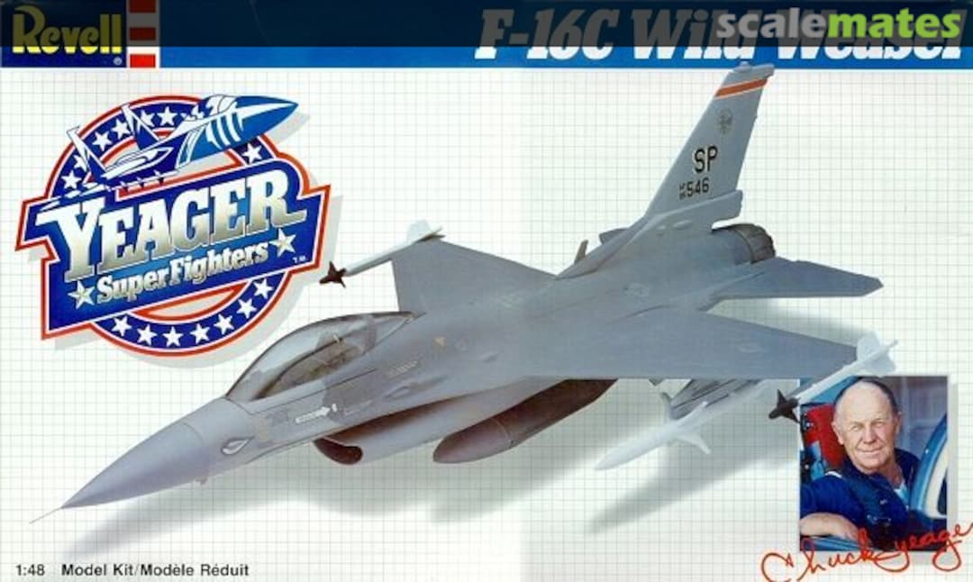 Boxart F-16C Wild Weasel 4538 Revell Boxart F-16C Wild Weasel 4538 Revell