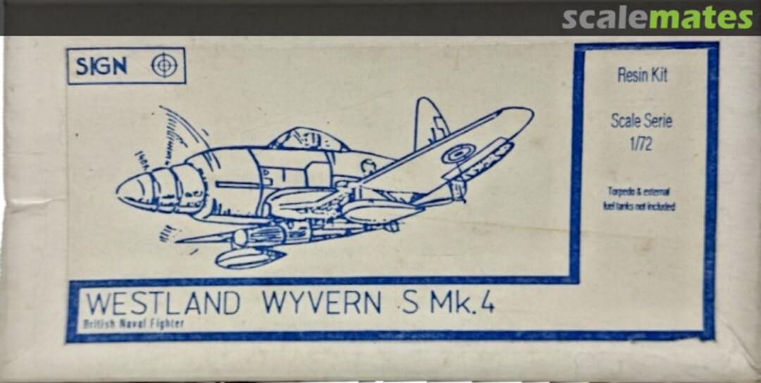 Boxart Westland Wyvern S Mk 4 SIGN Boxart Westland Wyvern S Mk 4 SIGN
