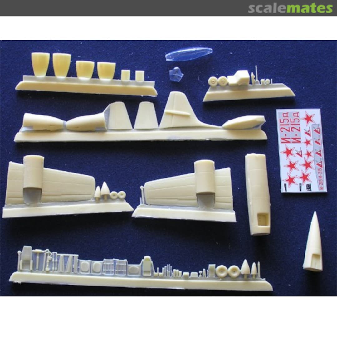 Contents Alexejev I-215D 72 367 Omega Models Contents Alexejev I-215D 72 367 Omega Models