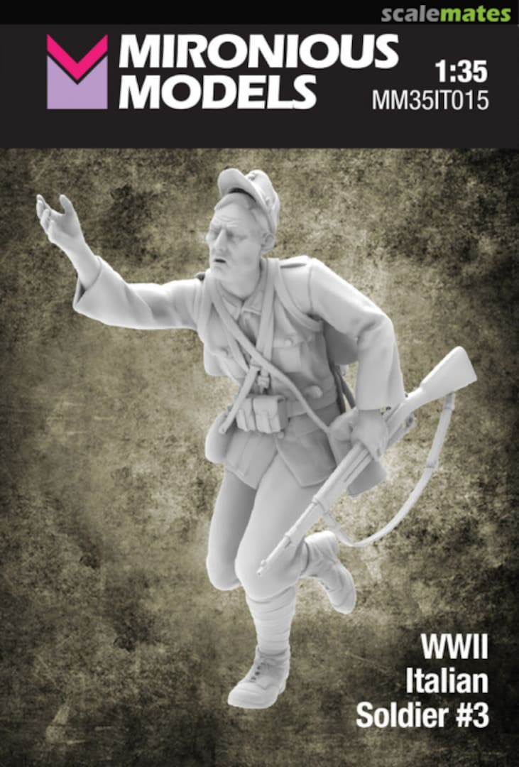 Boxart Italian WWII Soldier No.3 (1 Figure / 3D-Printed) MM35IT015 Mironious Models Boxart Italian WWII Soldier No.3 (1 Figure / 3D-Printed) MM35IT015 Mironious Models