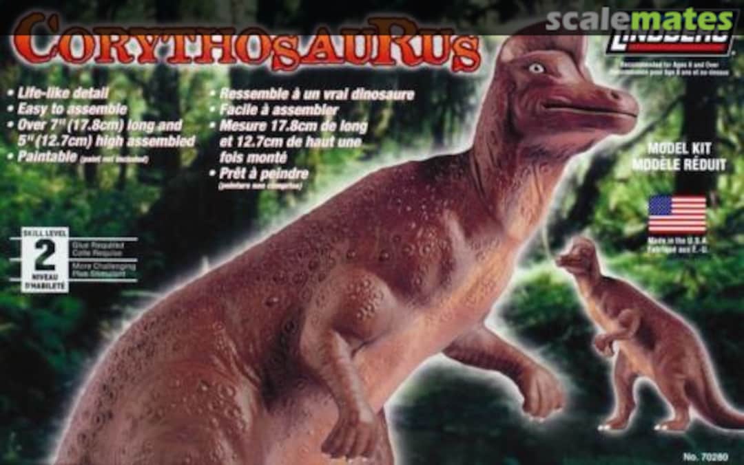 Boxart Corythosaurus 70280 Lindberg