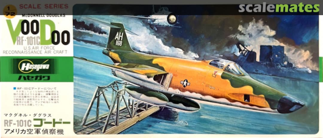 Boxart McDonnell Douglas RF-101C Voodoo D9 Hasegawa Boxart McDonnell Douglas RF-101C Voodoo D9 Hasegawa
