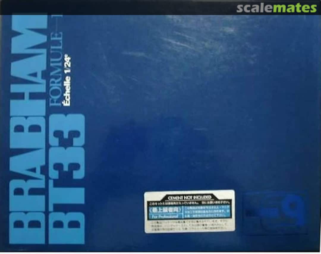 Boxart Brabham BT33 Formule 1 MC-23-2000 Union Model Boxart Brabham BT33 Formule 1 MC-23-2000 Union Model