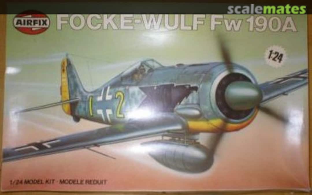 Boxart Focke-Wulf Fw 190A 16001 Airfix Boxart Focke-Wulf Fw 190A 16001 Airfix