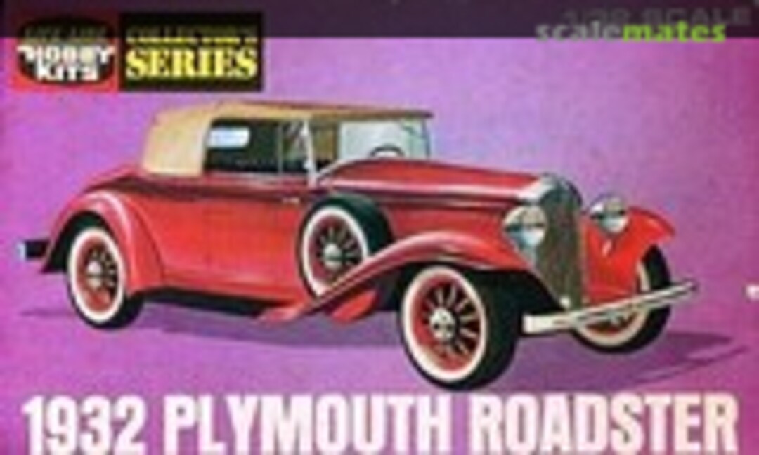 1:32 1932 PLYMOUTH ROADSTER (LIFE-LIKE Hobby Kits C336) C336