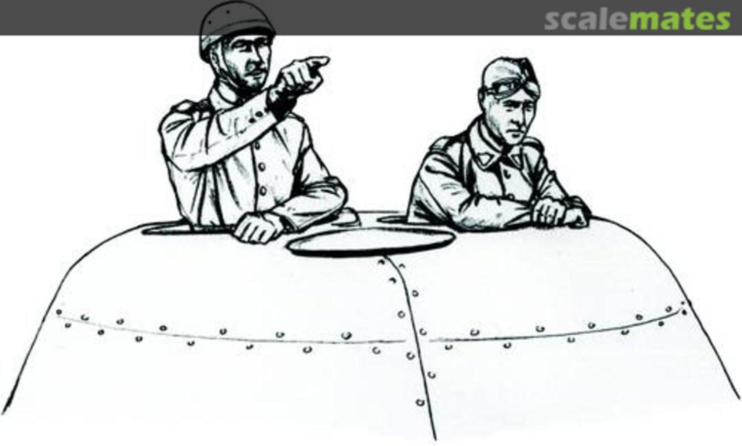 Boxart Czechoslovak Army Skoda Pa-II Crew (for Takom) F35286 CMK Boxart Czechoslovak Army Skoda Pa-II Crew (for Takom) F35286 CMK