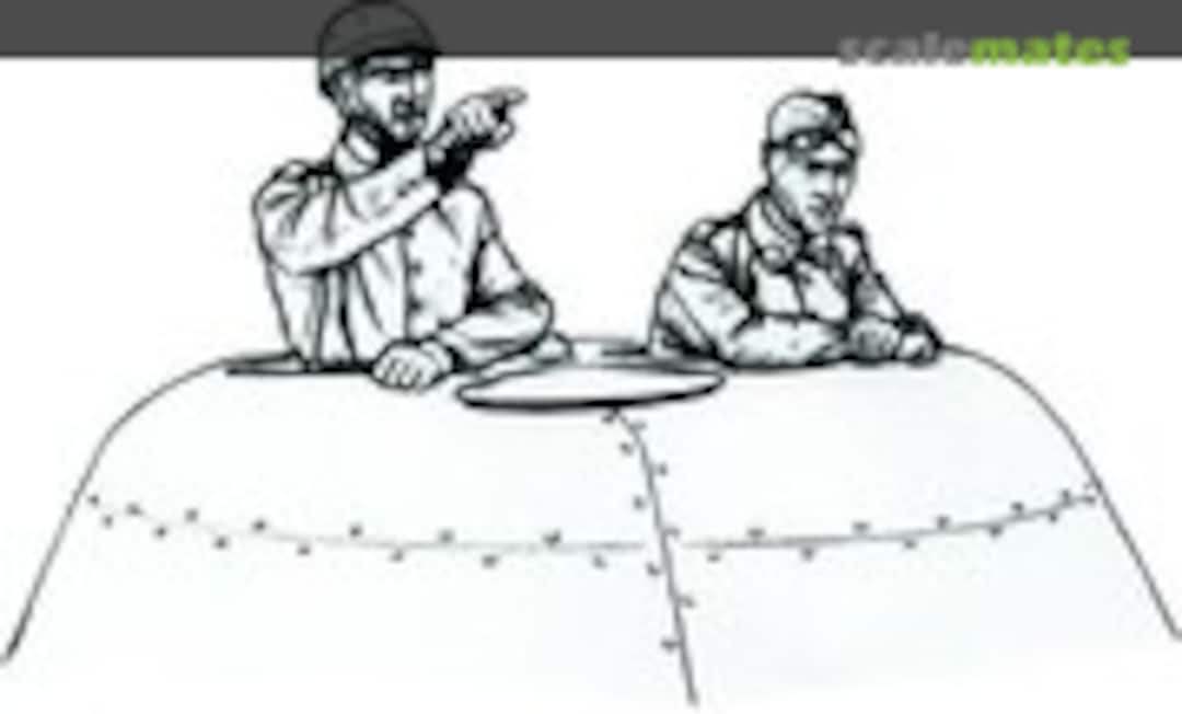 1:35 Czechoslovak Army Skoda Pa-II Crew (for Takom) (CMK F35286) F35286