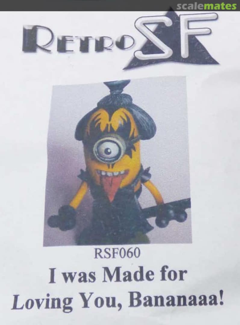 Boxart I was Made for Loving you, Bananaaa! RSF060 RetroSF