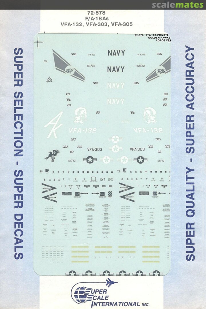 Boxart F/A-18As 72-578 SuperScale International Boxart F/A-18As 72-578 SuperScale International