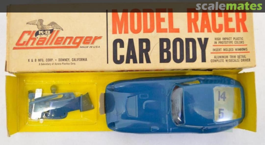 Boxart Shelby Cobra GT 1801-1 K&B Boxart Shelby Cobra GT 1801-1 K&B