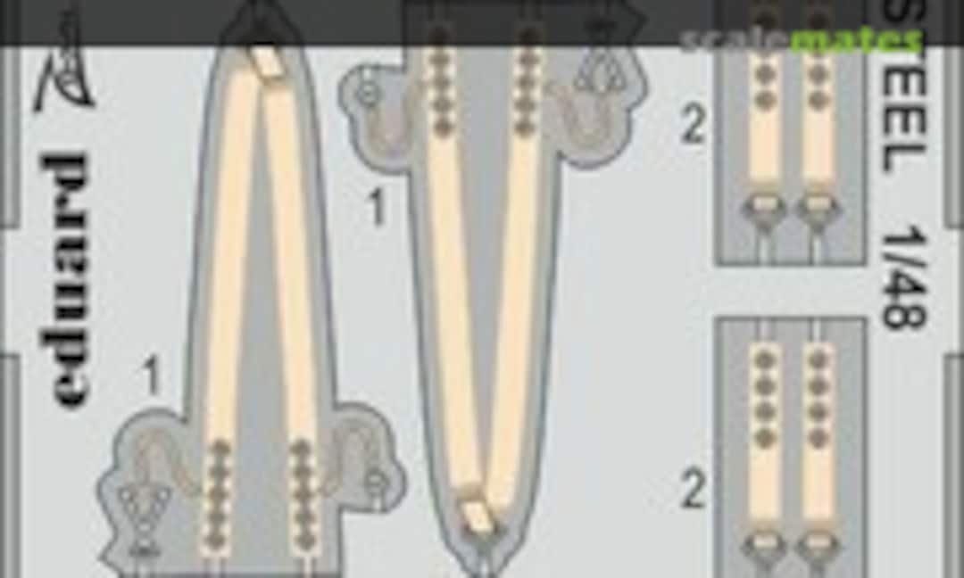 1:48 U-2 / Po-2 seatbelts STEEL (Eduard FE1005)