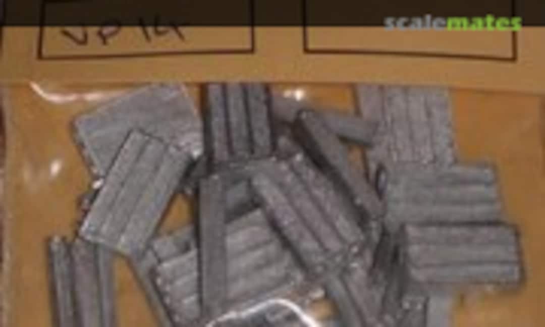 1:72 German 88mm Ammo and Cases (SHQ Miniatures VP14) VP14