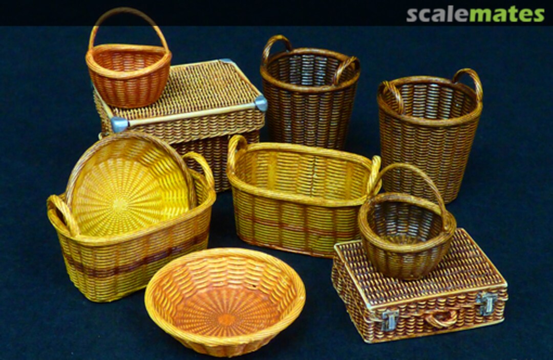 Boxart Wicker Baskets big 537 PlusModel Boxart Wicker Baskets big 537 PlusModel