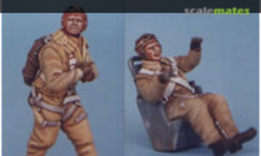 1:48 Pilot und Bordschütze für Ju 52 von Revell (Hecker & Goros KSHG 66) KSHG 66